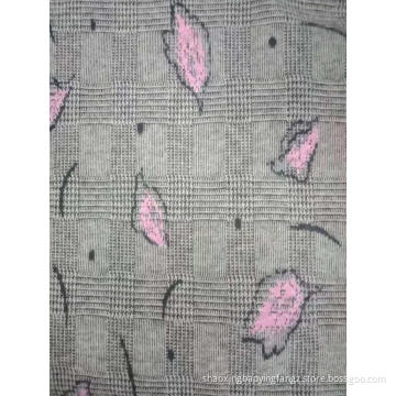 yarn dyed jacquard brushed fabric price